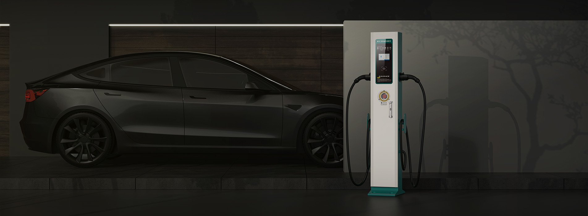 NKR -AC002 Station de charge EV sur pied